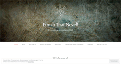 Desktop Screenshot of finishthatnovel.org